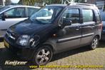 Opel Agila 1.2-16V Maxx, Auto's, Voorwielaandrijving, Stof, Gebruikt, Zwart