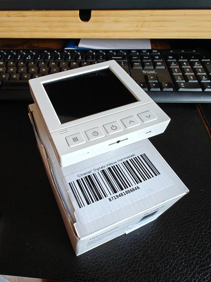 Chronos digitale inbouw thermostaat, Doe-het-zelf en Verbouw, Thermostaten, Nieuw, Slimme thermostaat, Ophalen