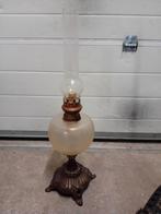 Vintage olielamp lamp met glas zanzara, Ophalen
