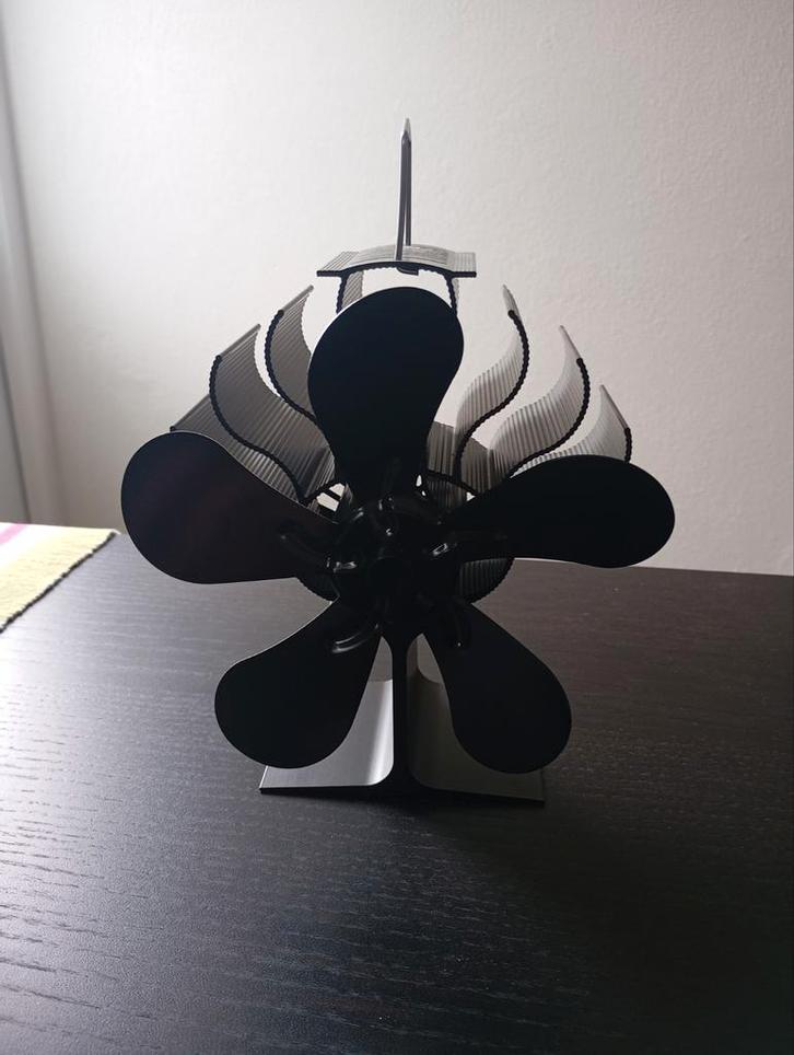 Kachel ventilator, Huis en Inrichting, Haarden, Zo goed als nieuw, Elektrische haard, Ophalen of Verzenden