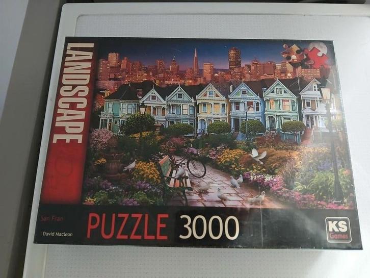 Nieuwe puzzel,  KS games 3000 stukjes., Hobby en Vrije tijd, Denksport en Puzzels, Nieuw, Meer dan 1500 stukjes, Ophalen of Verzenden