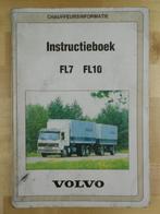 Volvo FL7 & FL10 Instructieboek Handleiding 1986, Ophalen