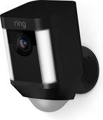 Ring Spotlight Cam Battery Zwart, Audio, Tv en Foto, Videobewaking, Ophalen of Verzenden, Nieuw, Buitencamera
