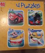 Puzzel 4 in 1, Ophalen of Verzenden, Zo goed als nieuw
