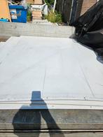 grijze trespa platen, Doe-het-zelf en Verbouw, Platen en Panelen, Ophalen, HPL, Gebruikt, Handel van der sluis