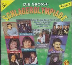 2xCD Die Große Schlagerolympiade, Folge 3 (2CD) beschikbaar voor biedingen
