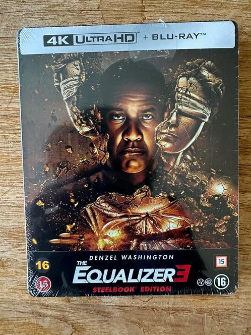 The Equalizer 3 4K Ultra HD + Blu-ray NLO steelbook NIEUW, Cd's en Dvd's, Blu-ray, Nieuw in verpakking, Verzenden