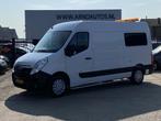Opel Movano 2.3 CDTI L2H2, 6-BAK, AIRCO(CLIMA), CRUISE CONTR, Auto's, Stof, Gebruikt, 4 cilinders, Wit