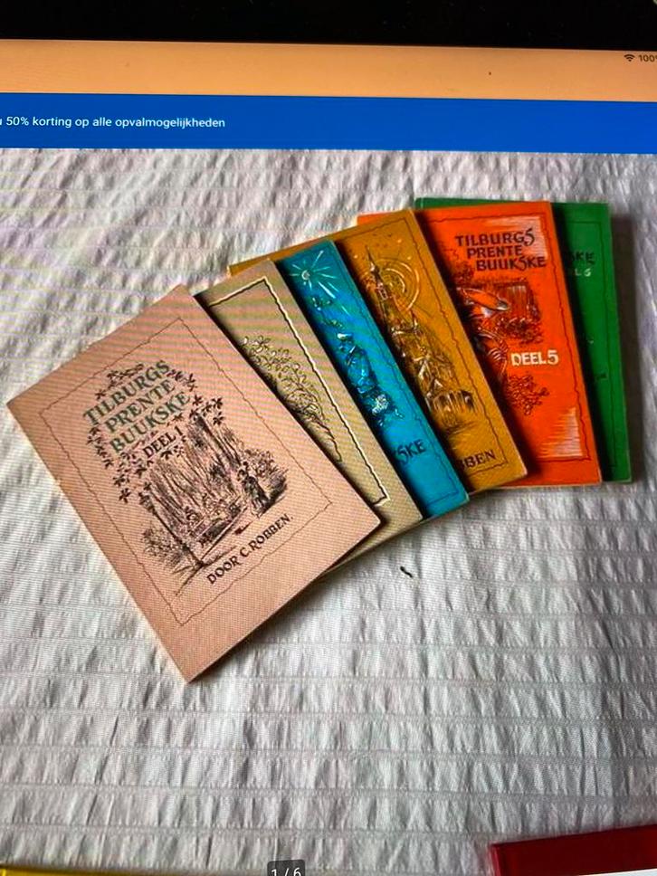 Cees robben prentebuukskes tilburgs prentebuukske, Boeken, Streekboeken en Streekromans, Zo goed als nieuw, Ophalen of Verzenden