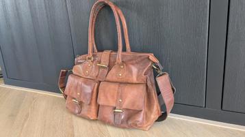Echt lederen dames schoudertas The Chesterfield Brand beschikbaar voor biedingen