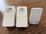 devolo 1200+ (2x)+TP-LINK TL-WA850RE Range extender, Computers en Software, WiFi-versterkers, Ophalen of Verzenden, Zo goed als nieuw