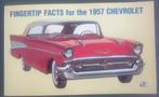 Fingertip Facts for the 1957 Chevrolet / Motorbooks Int., Verzenden, Zo goed als nieuw, Chevrolet