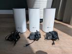 TP-Link Deco M4R (set van 3) – Mesh WiFi – Incl. adapters +, Computers en Software, WiFi-versterkers, Ophalen, Zo goed als nieuw