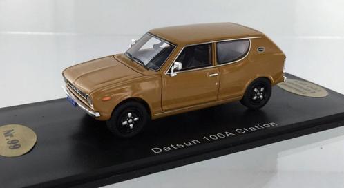 Golden Oldies 1:43 Datsun 100A Station goud - resin model -, Hobby en Vrije tijd, Modelauto's | 1:43, Nieuw, Auto, Overige merken