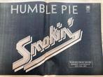 Paginagrote A3 advertentie HUMBLE PIE lp Smokin’, Cd's en Dvd's, Vinyl | Rock, Ophalen of Verzenden