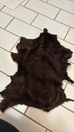 Bruin vachtje bont 39 x 26 , nieuw decoratie, Verzenden