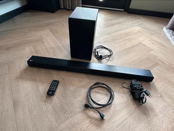 LG SJ4 soundbar + draadloze subwoofer beschikbaar voor biedingen