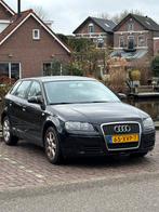 Audi A3 sportback 207.000 km, Auto's, Zwart, Handgeschakeld, Grijs, Particulier