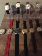 verzameling retro vintage horloges automaat/opwind, Sieraden, Tassen en Uiterlijk, Horloges | Heren, Overige merken, Gebruikt