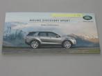 LARO 037 Land Rover Nieuwe Discovery Sport, folder/uitnodigi, Ophalen of Verzenden, Zo goed als nieuw, Overige merken