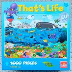 That's Life Onderwaterwereld 1000 compleet, Ophalen of Verzenden, 500 t/m 1500 stukjes, Gebruikt, Legpuzzel