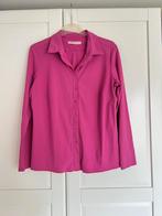 Studio anneloes poppy blouse L fuchsia travelstof, Maat 42/44 (L), Ophalen of Verzenden, Zo goed als nieuw, Roze