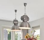 Industriële metalen lampen 40 cm, Ophalen, Zo goed als nieuw, Minder dan 50 cm