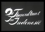 THEE cultures uit Indonesië ca. 1950 - filmstrook, Gelezen, Azië en Oosters, Tropen Instituut, Ophalen of Verzenden