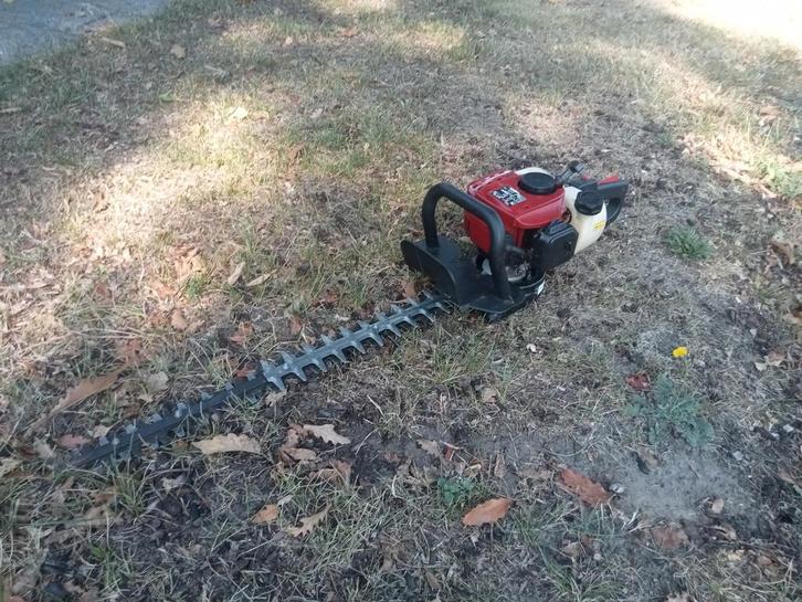 Ikra BHT60 Heggenschaar - Draaibaar Handvat, Tuin en Terras, Heggenscharen, Gebruikt, Benzine, Ophalen