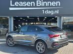 Audi Q3 Sportback 45 TFSI e 3x S-Line Pano/Cam/Sfeer, Gebruikt, Euro 6, 150 pk, Leder en Stof