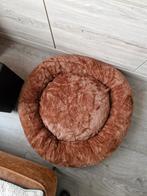 Nieuwe orthopedische donut hondenmand 80 cm bruin, Dieren en Toebehoren, Ophalen, Nieuw