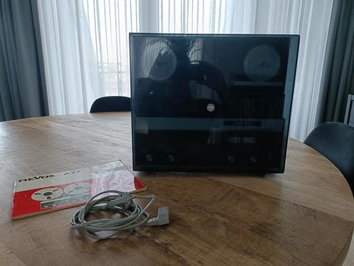 Revox A77 MKIII, 2 spoor, Audio, Tv en Foto, Bandrecorders, Bandrecorder, Met stofkap, Ophalen
