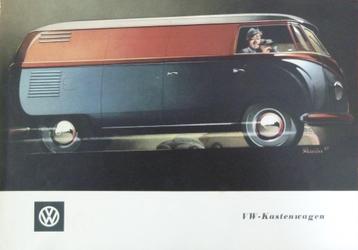 Folder VOLKSWAGEN Kastenwagen Transporter T1 1955 beschikbaar voor biedingen