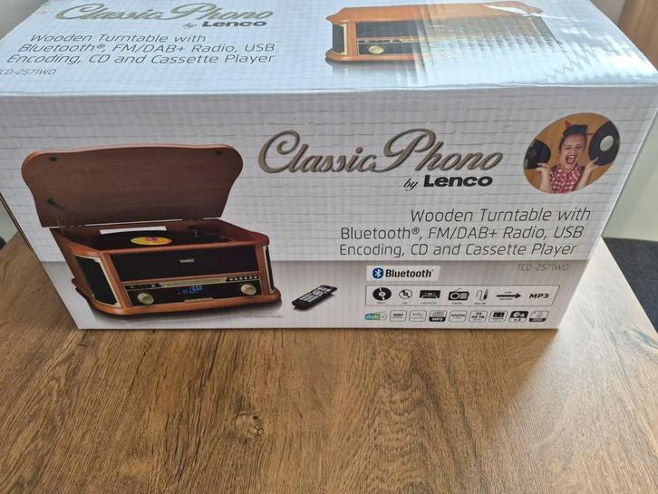 Lenco TCD-2571WD, Audio, Tv en Foto, Stereo-sets, Nieuw, Cassettedeck, Cd-speler, Tuner of Radio, Speakers, Overige merken, MP3-aansluiting