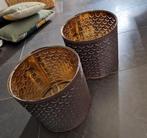 Ikea lampenkap doorsnee 24 cm, Ophalen, Bruin, Rond, Zo goed als nieuw