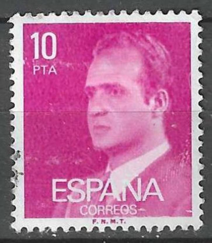 Spanje 1977 - Yvert 2059 - Koning Juan Carlos I - 10 p. (ST), Postzegels en Munten, Postzegels | Europa | Spanje, Verzenden