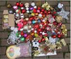 Mooie Partij Kerstbollen en andere Kerstversiering, Ophalen of Verzenden, Zo goed als nieuw
