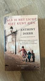 Anthony Doerr - Als je het licht niet kunt zien, Ophalen of Verzenden, Zo goed als nieuw, Anthony Doerr