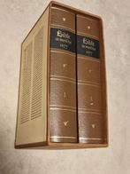 Delftse bijbel plus de bijbel op microfiche plus postzegels, Ophalen of Verzenden, C.G. de Bruin