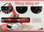 BLING BLING SET MAAK JE EIGEN SIERADEN OF PIMP JE KLEDING OP, Ophalen, Nieuw, Knutselwerk