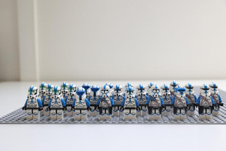 73 stuks, clone army customs + Lego Minifiguren, Kinderen en Baby's, Speelgoed | Duplo en Lego, Zo goed als nieuw, Lego, Ophalen