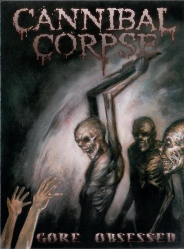CANNIBAL CORPSE - gore obsessed DVD digipak, Cd's en Dvd's, Dvd's | Muziek en Concerten, Zo goed als nieuw, Muziek en Concerten