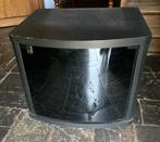 Tv en of audio meubel op wieltjes., Gebruikt, Minder dan 100 cm, Overige houtsoorten, 50 tot 75 cm
