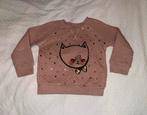 Roze trui met poes van Soft Gallery, maat 92, Trui of Vest, Soft Gallery, Zo goed als nieuw, Verzenden