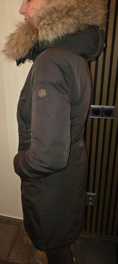 Goldbergh, Kleding | Dames, Jassen | Winter, Zo goed als nieuw, Maat 38/40 (M), Bruin, Ophalen of Verzenden