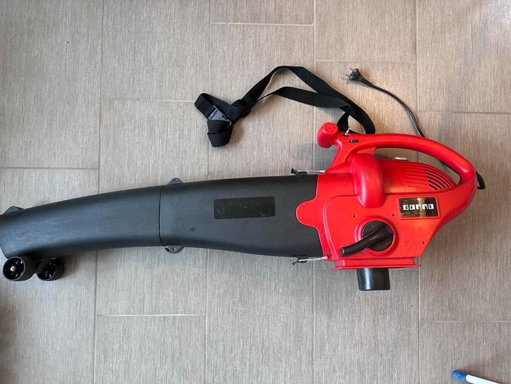 Gamma Bladruimer GB 2000 E - Elektrisch, Tuin en Terras, Bladblazers, Gebruikt, Handgedragen, Elektrisch, Met opvangzak, Ophalen of Verzenden
