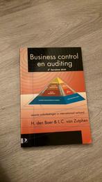 H. den Boer - Business control en auditing, Ophalen of Verzenden, Zo goed als nieuw, Overige niveaus, H. den Boer; L.C. van Zutphen