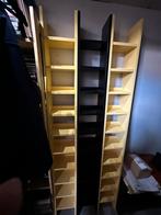 3 Ikea cd/dvd rekken geel en zwart, Ophalen, Zo goed als nieuw, Kunststof