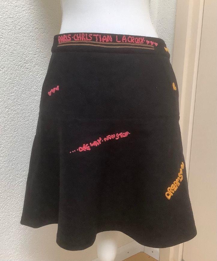 BUITENKANS! Excl. Christian Lacroix rokje maat 38 // ZGAN, Kleding | Dames, Rokken, Zo goed als nieuw, Maat 38/40 (M), Zwart, Boven de knie