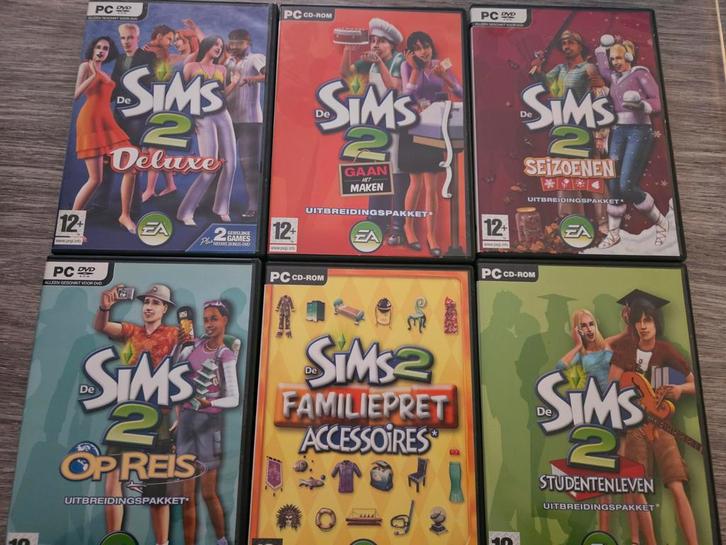 De Sims 2 PC Game, Spelcomputers en Games, Games | Pc, Gebruikt, Simulatie, 1 speler, Vanaf 12 jaar, Ophalen of Verzenden